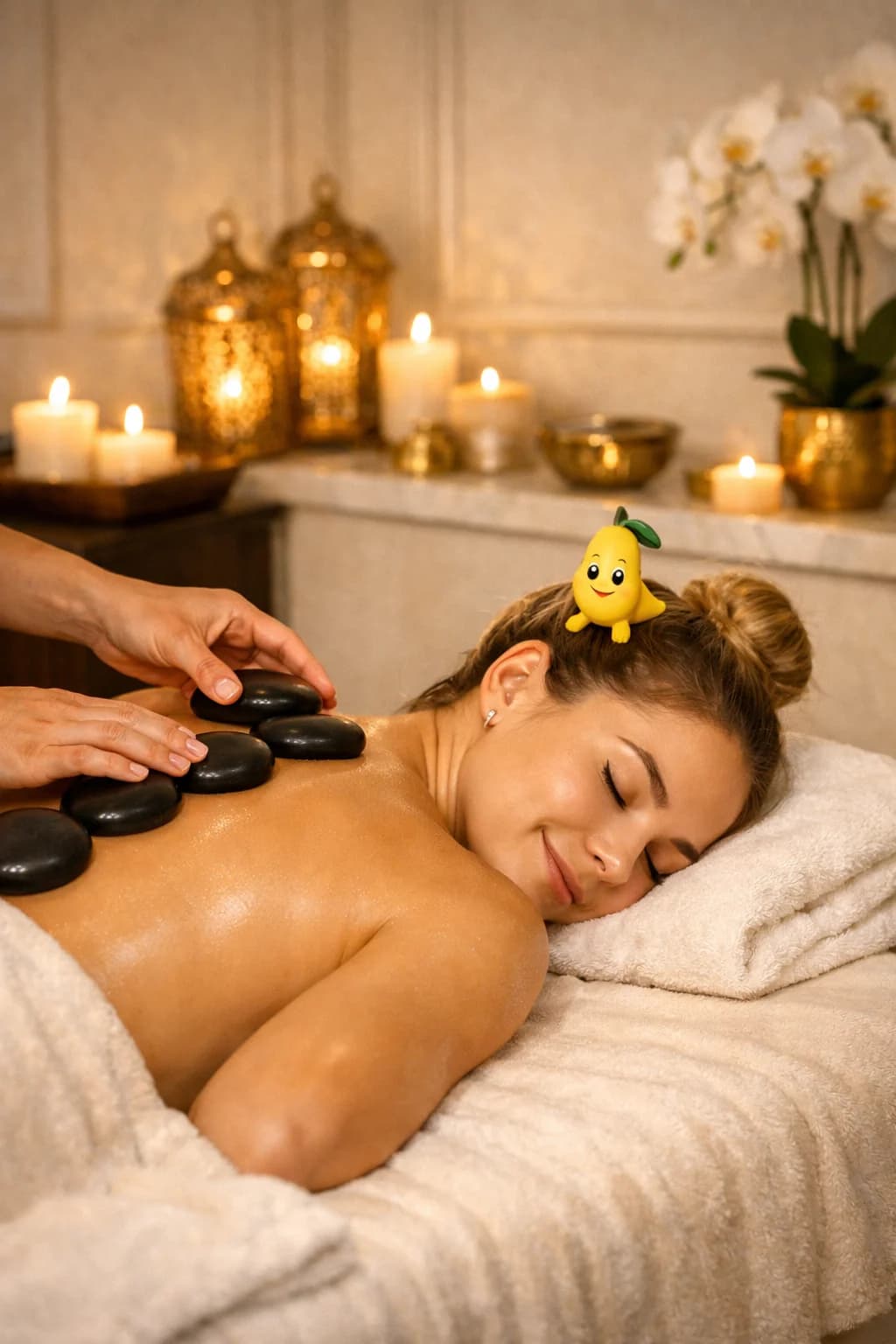 Massagem com Pedras Quentes